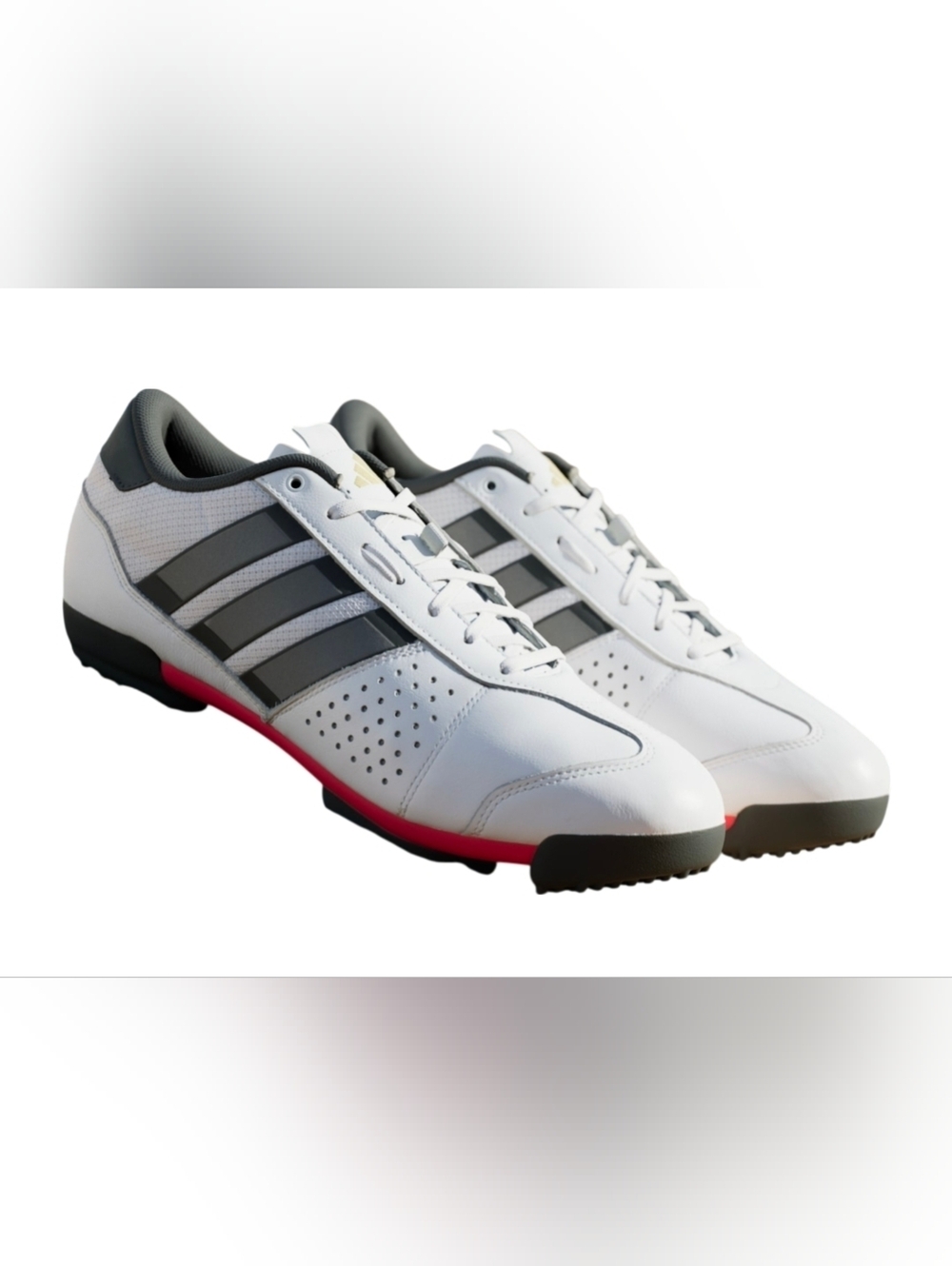 NWOB Adidas Heritage Tour Leather Cycling Mountain Bike Cloud White Women Shoes